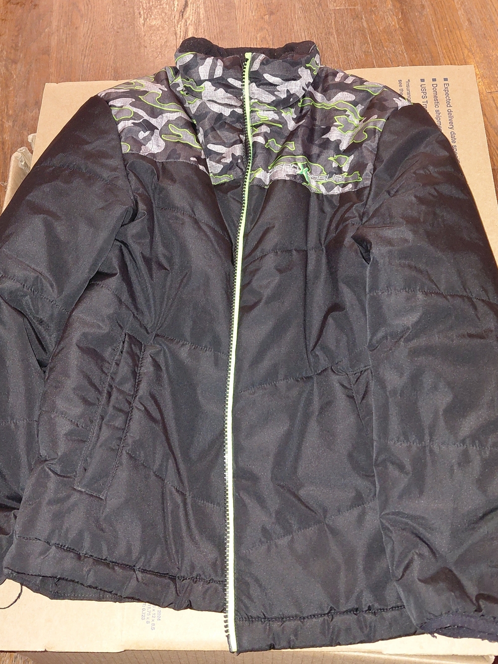 10/12 Jacket.  Black